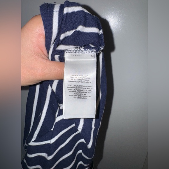 Polo Ralph Lauren Cotton Striped V Neck T Shirt - Picture 5 of 5